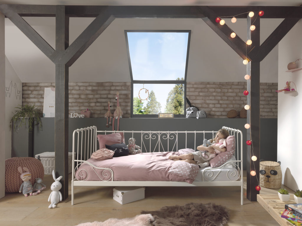 ALICE KAJUITBED WIT 90x200CM - Afbeelding 3