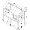 CHARLOTTE BOOMHUT BED BI-COLOUR - Afbeelding 3