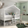 HUISBED + LADDER WIT - Afbeelding 3