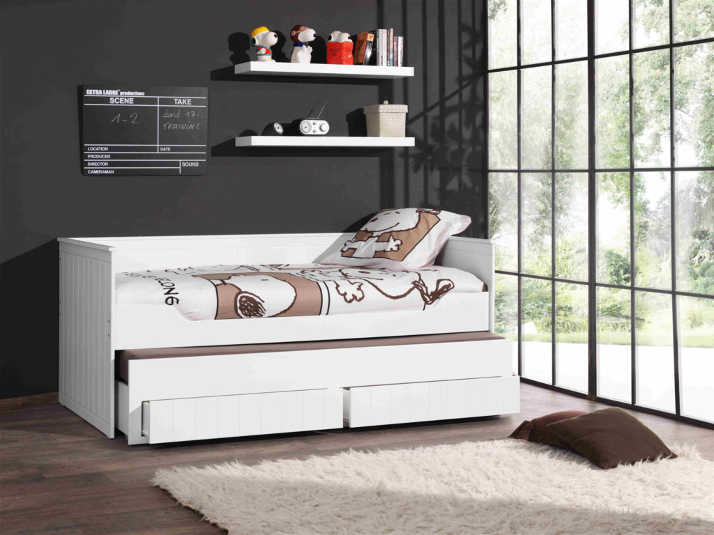 Deze ROBIN combinatie bestaat uit het ROBIN kajuitbed en 2 ophang legplanken - Afbeelding 3