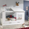 Deze Housebed-combinatie bestaat uit een house bed, white roof  en een bedlade - Afbeelding 4