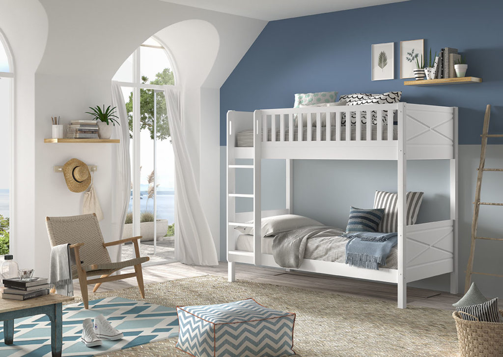 SCOTT STAPELBED H175CM WIT - Afbeelding 4