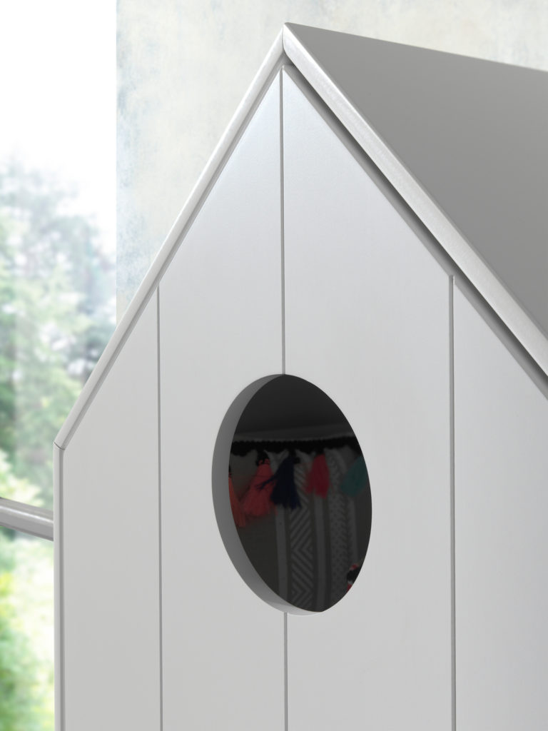 Deze CASAMI combinatie bestaat uit 3 kasten: 2 kastjes met grijze en roze deur en 1 open kast. - Afbeelding 9