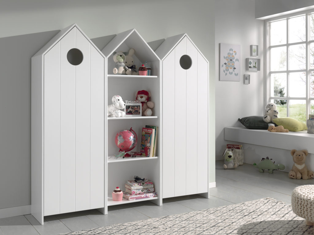 Deze CASAMI combinatie bestaat uit 3 kasten: 2 kastjes met witte deur en 1 open kast. - Afbeelding 9