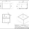 Deze PINO-combinatie bestaat uit een PINO halfhoogslaper ladder+glijbaan wit  en een PINO set van 2 laden wit - Afbeelding 9