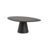 Salontafel 120, geometrisch, Black - Afbeelding 2