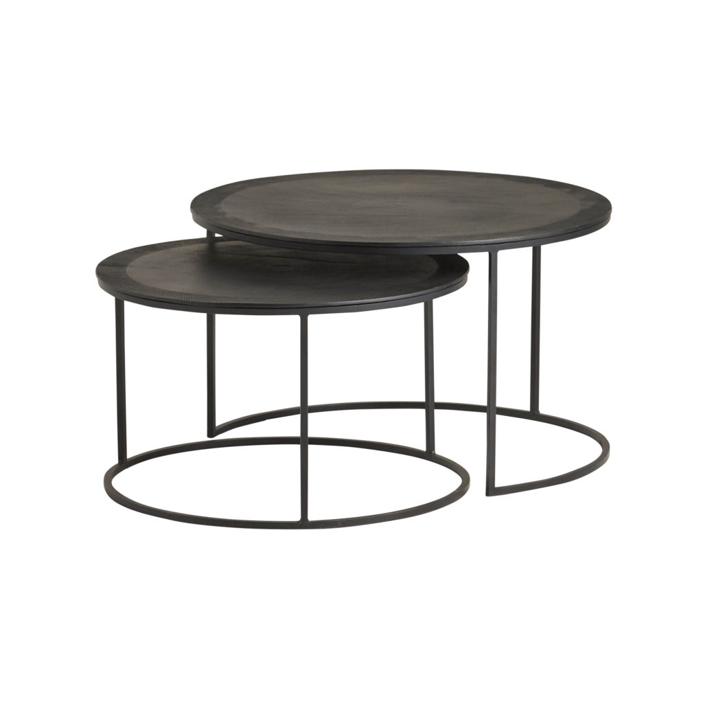 Verona salontafel set van 2, Black - Afbeelding 3