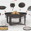 80 cm Fire Bowl “INDIANA” - Afbeelding 2