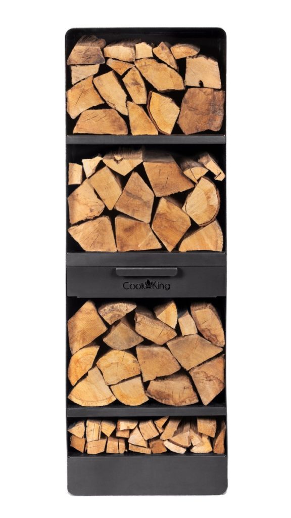 Outdoor Wood Rack “VENTO” - Afbeelding 2