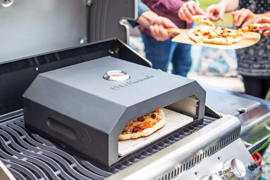 BBQ Pizza Oven Black - Afbeelding 3