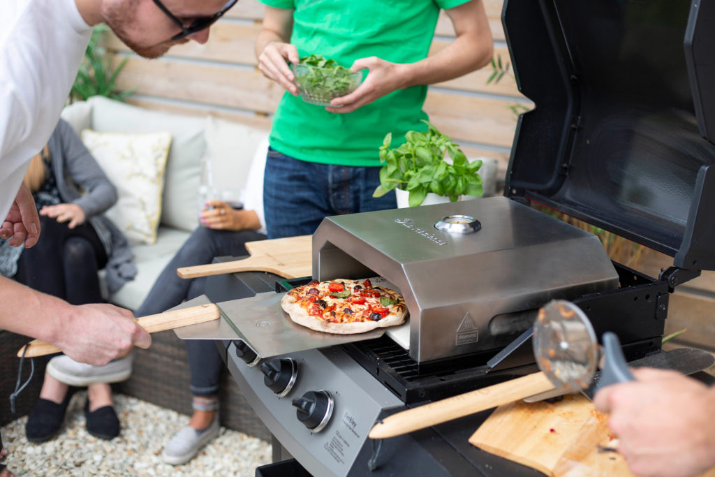 BBQ Pizza Oven Stainless Steel - Afbeelding 3