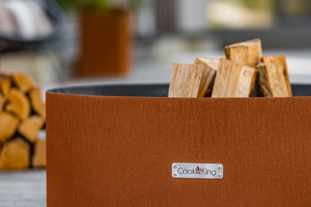 70 cm Fire Bowl “BOURBON” - Afbeelding 3