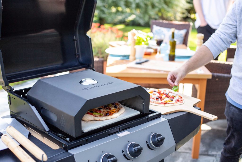 BBQ Pizza Oven Black - Afbeelding 4