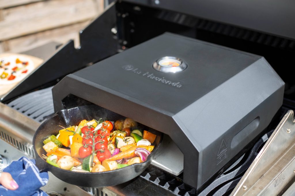 BBQ Pizza Oven Black - Afbeelding 6