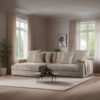 3 zits bank CL L+R, stof Lincoln 83, RIB920 naturel