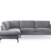3 zits hoek links, stof Perfect Harmony 82, R311 grijs - Afbeelding 2