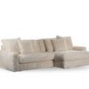 3 zits bank CL L+R, stof Vito 23, D460 beige - Afbeelding 4