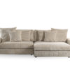 3 zits bank CL L+R, stof Lincoln 83, RIB920 naturel - Afbeelding 4