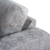 3 zits hoek links, stof Perfect Harmony 82, R311 grijs - Afbeelding 5