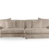 3 zits bank CL L+R, stof Vito 23, D460 beige - Afbeelding 6