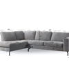 3 zits hoek links, stof Perfect Harmony 82, R311 grijs - Afbeelding 7