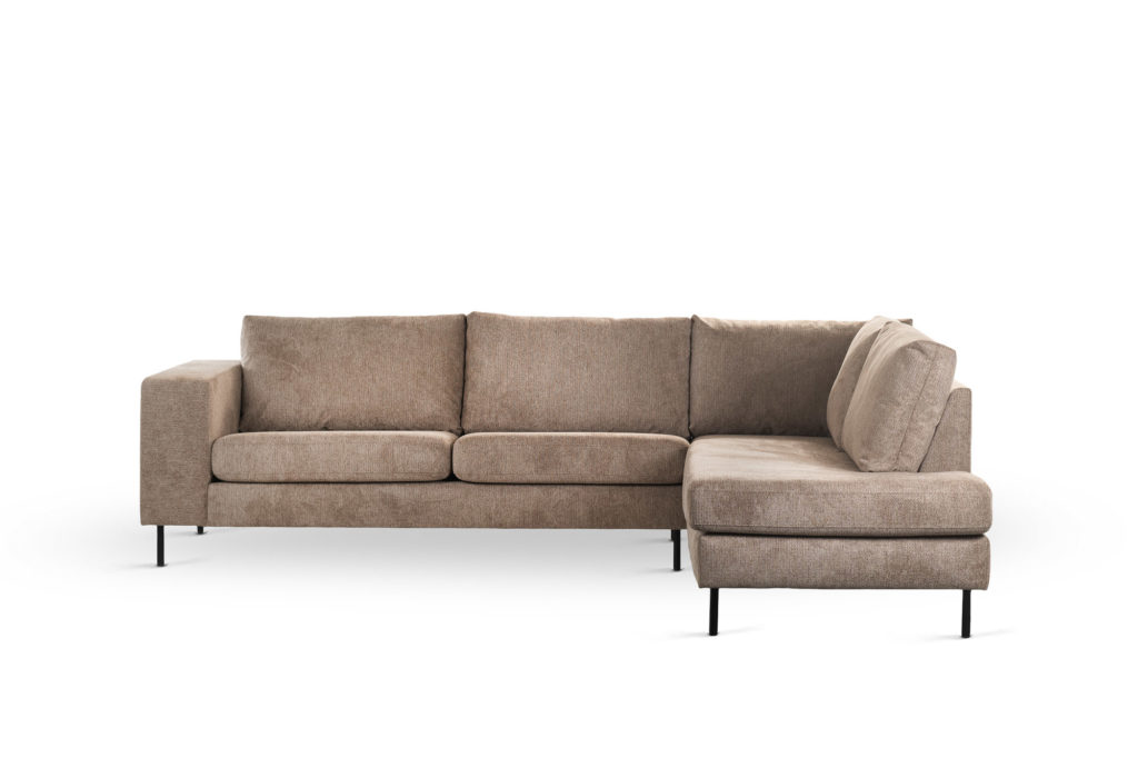 3 zits hoek rechts, stof Lord 35, E520 taupe - Afbeelding 2
