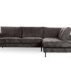 3 zits hoek rechts, stof Haga 16, E230 antraciet - Afbeelding 2