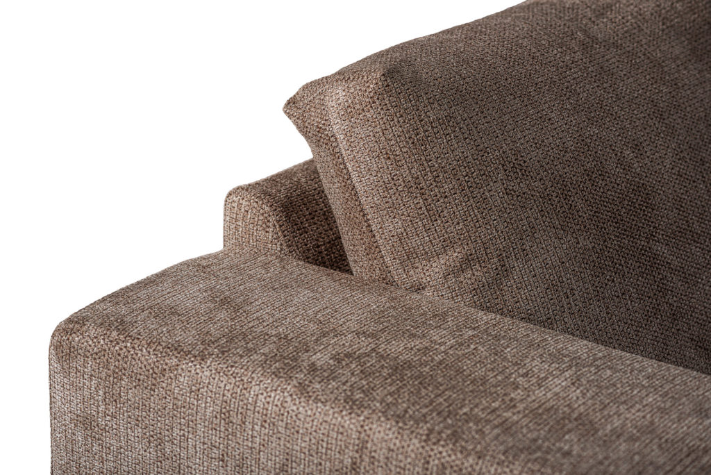 3 zits hoek rechts, stof Lord 35, E520 taupe - Afbeelding 6