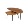 Salontafel - set van 2, organisch, Ginger - Afbeelding 3