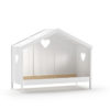 AMORI HUISBED MET RUG WIT