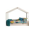 Wit DALLAS bed (90x200) en bijhorend rolbed.
