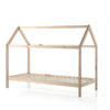 Natuurkleurig DALLAS bed (90x200) en bijhorend rolbed. - Afbeelding 2