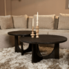 Salontafel Guus | Zwart | 80 cm - Afbeelding 2