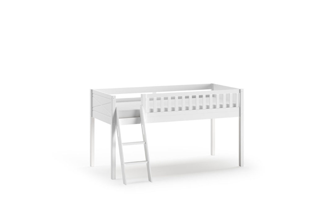 SCOTT hoogslaper met SPRING speelgordijn en tunnel. - Afbeelding 3