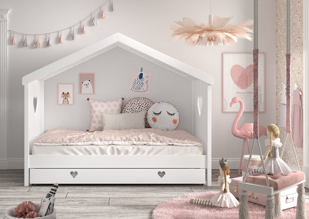 Deze AMORI-combinatie bestaat uit het open huisbed en het bijpassende rolbed. - Afbeelding 4