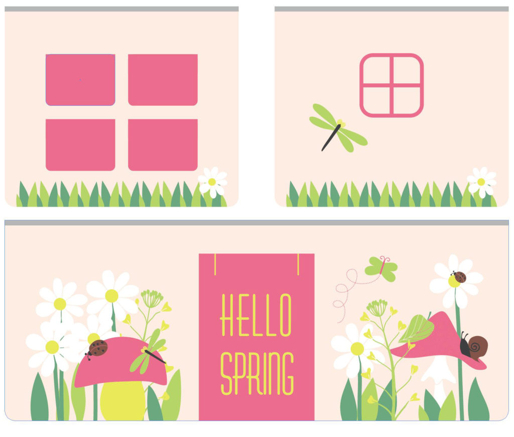 SCOTT hoogslaper met SPRING speelgordijn en tunnel. - Afbeelding 4