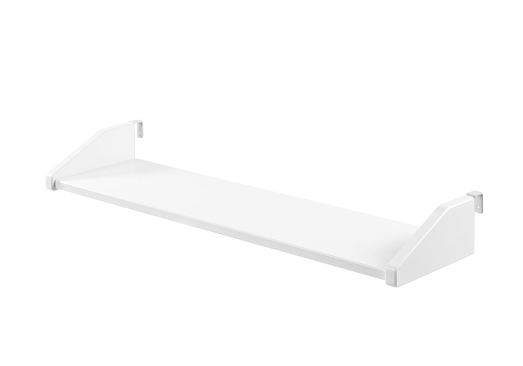 Deze PINO-combinatie bestaat uit een witte PINO hoogslaper, een PINO bureau, een PINO kommode met 4 laden en een PINO hangtablet - Afbeelding 5