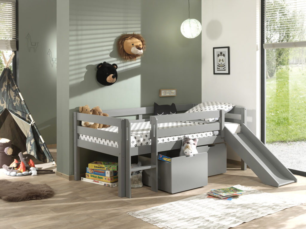 Deze PINO-combinatie bestaat uit een wit PINO stapelbed en een PINO rolbed 90x195cm wit - Afbeelding 7