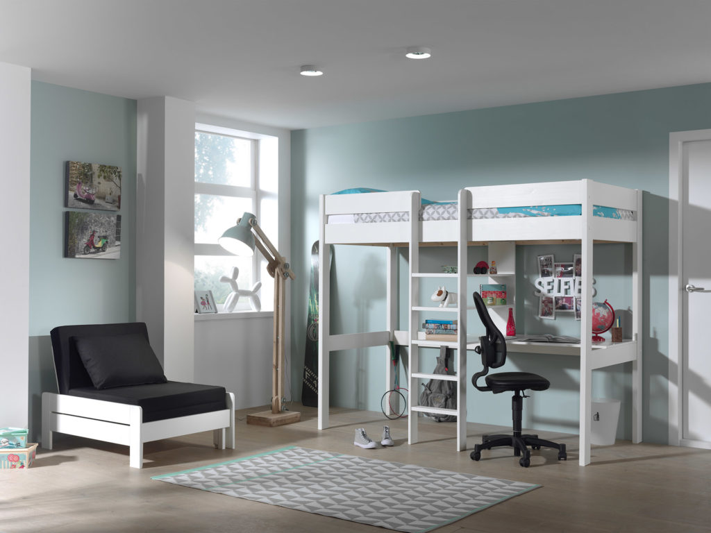 HOOGSLAPER MET ZETELBED WIT - Afbeelding 7