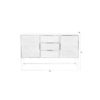 Webster Dressoir Hoog - Afbeelding 8
