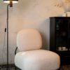 Polly Fauteuil Teddy Ivoor - Afbeelding 9