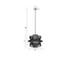 Carmen Hanglamp L - Afbeelding 14
