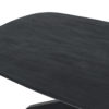 Salontafel deens ovaal 120, Acacia Black - Afbeelding 2