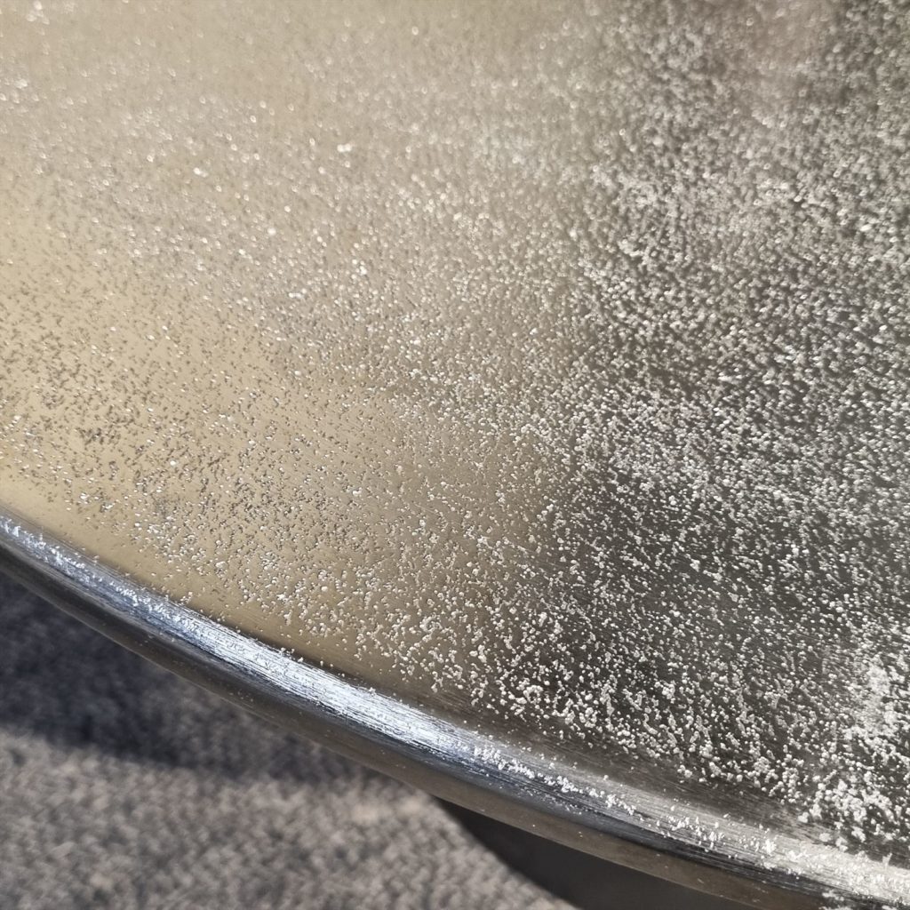 Ruwe nikkel salontafel 82 - Afbeelding 3