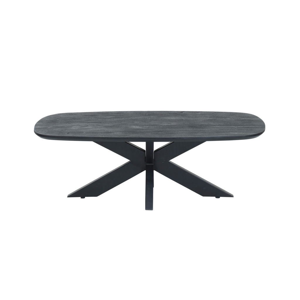 Salontafel deens ovaal 120, Acacia Black - Afbeelding 3