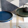 Bijzettafel Celina Donkerblauw - Afbeelding 7