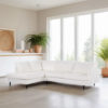 3-zitshoek links, stof Abriamo 4, A920 naturel