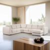 5-zitshoek CL L+R, stof Troy 9129, T460 beige