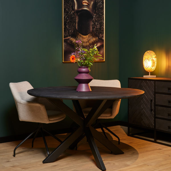 Eetkamertafel New York | Rond | 110 cm