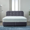 Dreamhouse Boxspring Rondo Velvet - 140x200 - Antraciet